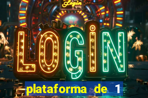 plataforma de 1 real fortune tiger